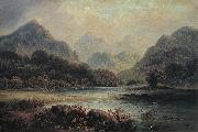 Hugh William Williams Glencoe oil painting